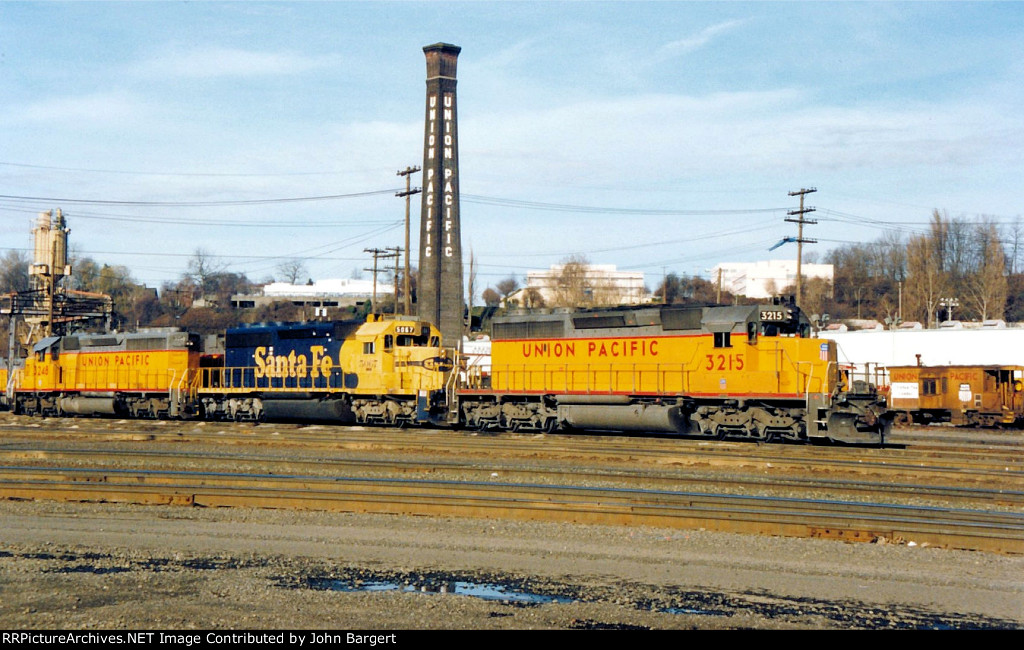 3 SD40-2s